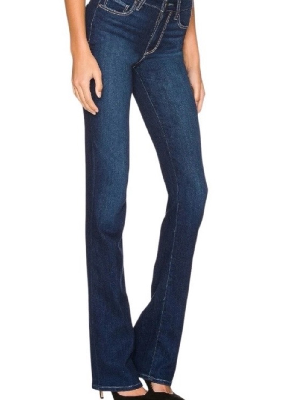 🔥NWT🔥 PAIGE Manhattan Mud Rise Slim Bootcut Jeans, Size 27